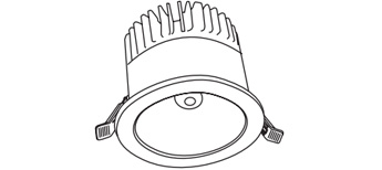 LED Down light